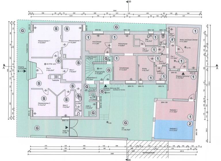 Mehrfamilienhaus zum Kauf als Kapitalanlage geeignet 995.000 € 11 Zimmer 347 m² 500 m² Grundstück Mörsch Rheinstetten 76287
