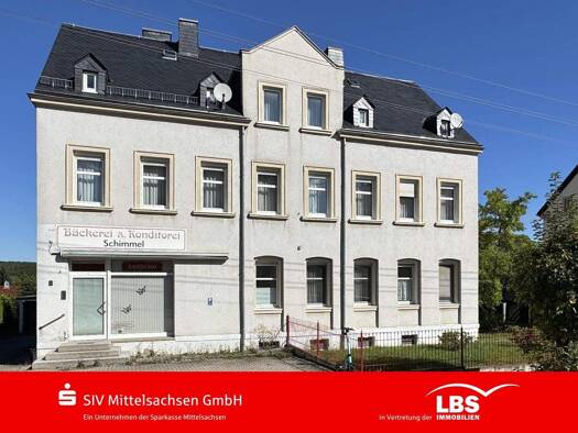 Mehrfamilienhaus zum Kauf 175.000 € 15 Zimmer 214,3 m² 1.200 m² Grundstück frei ab sofort Niederwiesa 09577