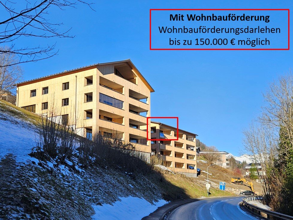 Wohnung zum Kauf provisionsfrei 566.336 € 4 Zimmer 95,8 m²<br/>Wohnfläche 3.<br/>Geschoss ab sofort<br/>Verfügbarkeit Bürserberg Boden Bürserberg 6707