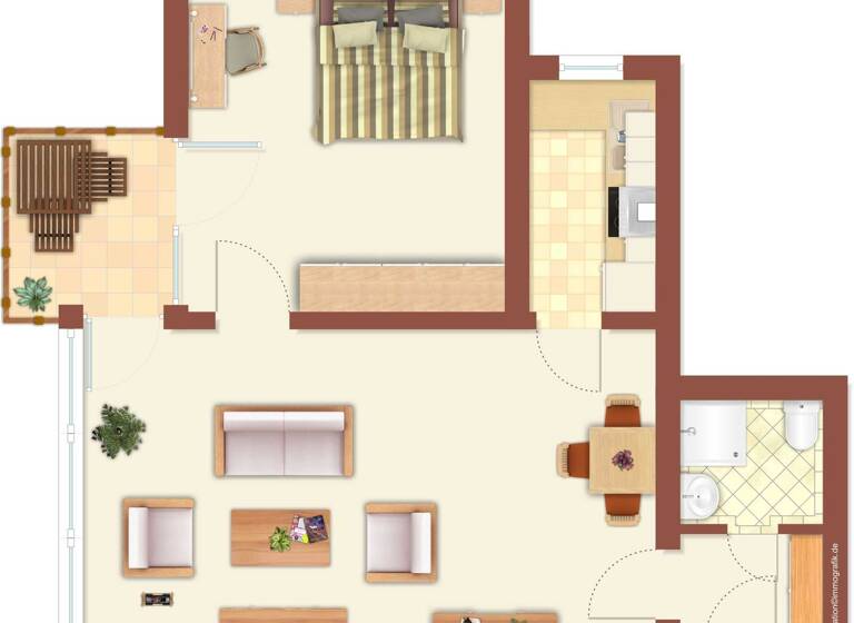 Wohnung zur Miete 319 € 2,5 Zimmer 49 m² 3. Geschoss Am Pelkumer Bach 14 Pelkum Hamm 59077