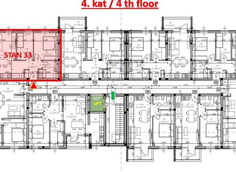 Wohnung zum Kauf 177.000 € 3 Zimmer 54 m² 4. Geschoss Monvidal - Monte Ghiro
