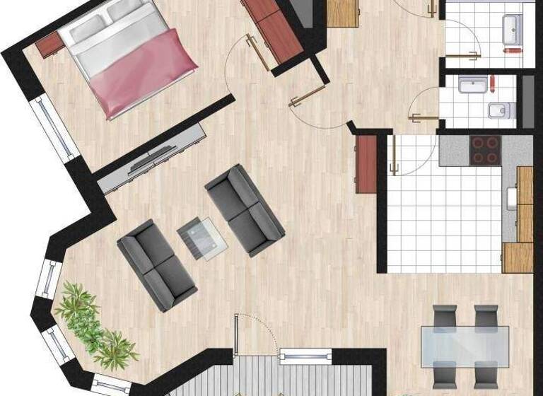 Wohnung zum Kauf 288.000 € 2 Zimmer 72 m² Niehl Köln 50735