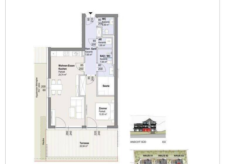 Sonstiges zum Kauf als Kapitalanlage geeignet 420.000 € 2 Zimmer 58,4 m² Hochrindl 9571