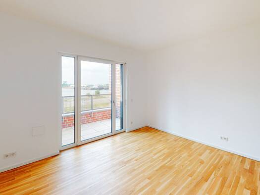 Wohnung zur Miete 1.075 € 3 Zimmer 66,5 m² 2. Geschoss Kommodore-Johnsen-Boulevard Handelshäfen Bremen 28217
