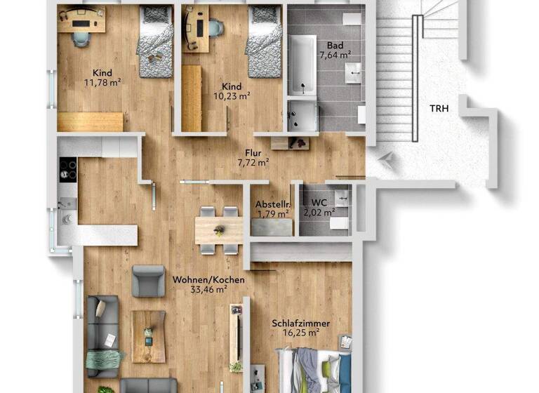 Wohnung zum Kauf 499.000 € 4 Zimmer 95,5 m² 2. Geschoss Gersthofen 86368