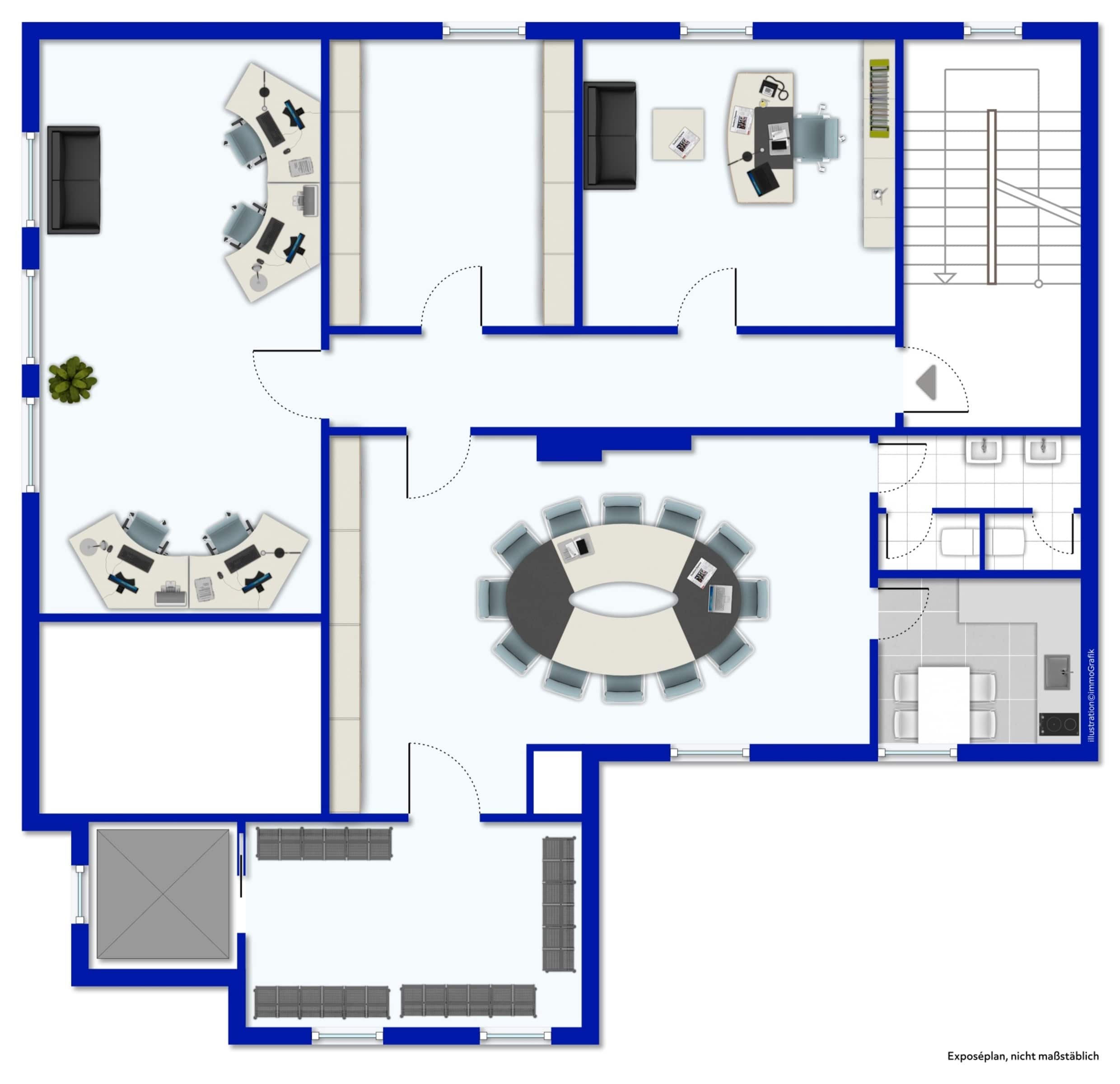 Büro-/Praxisfläche zur Miete provisionsfrei 800 € 4 Zimmer Hermeskeil Hermeskeil 54411