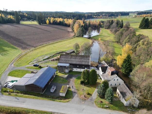 Haus zum Kauf 590.000 € 5 Zimmer 200 m² 30.000 m² Grundstück frei ab sofort Zimmermühle Helmbrechts 95233