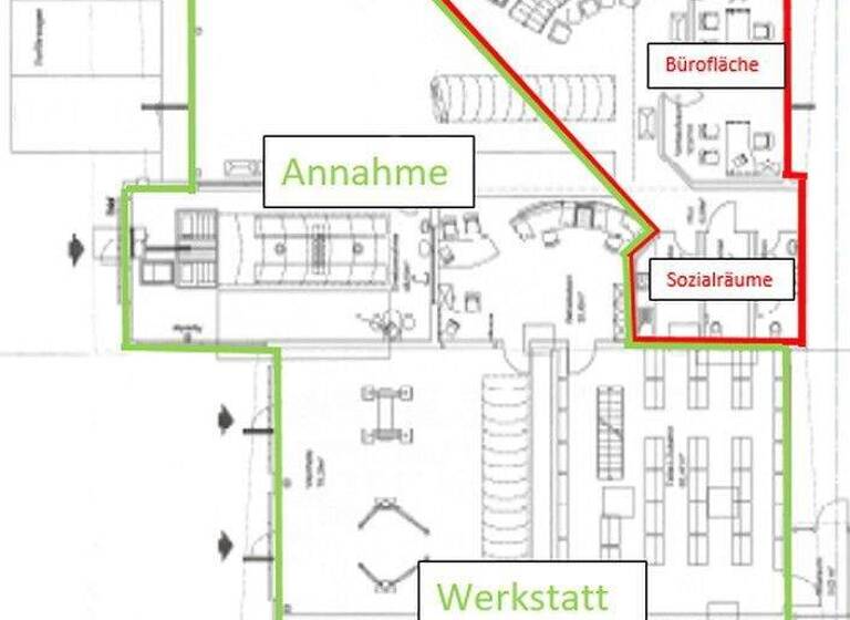 Ladenfläche zur Miete provisionsfrei 2.500 € 220 m² Verkaufsfläche Achern 77855