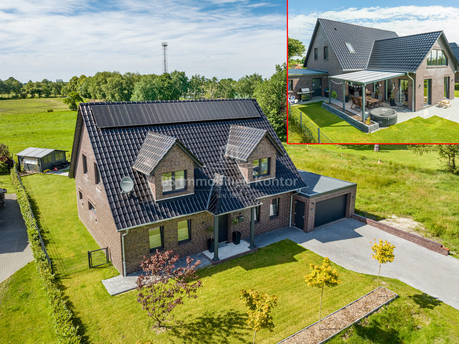 Einfamilienhaus zum Kauf 590.000 € 5 Zimmer 220 m²<br/>Wohnfläche 1.000 m²<br/>Grundstück Münkeboe Südbrookmerland 26624