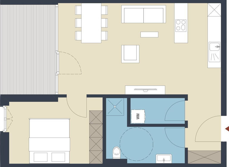 Wohnung zum Kauf - Erstbezug provisionsfrei 383.000 € 2 Zimmer 57,1 m² 2. Geschoss Reichshofstraße 4 Mäder 6841