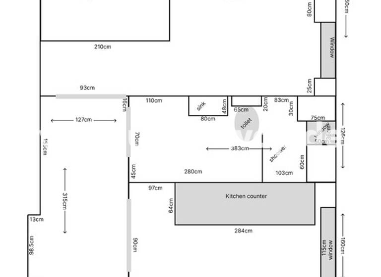 Studio zur Miete Tauschwohnung 560 € 1 Zimmer 36 m² EG Neukölln Berlin 12055