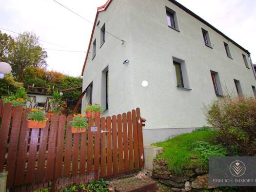 Doppelhaushälfte zum Kauf 115.000 € 4 Zimmer 110 m² 1.173 m² Grundstück Netzschkau Netzschkau 08491