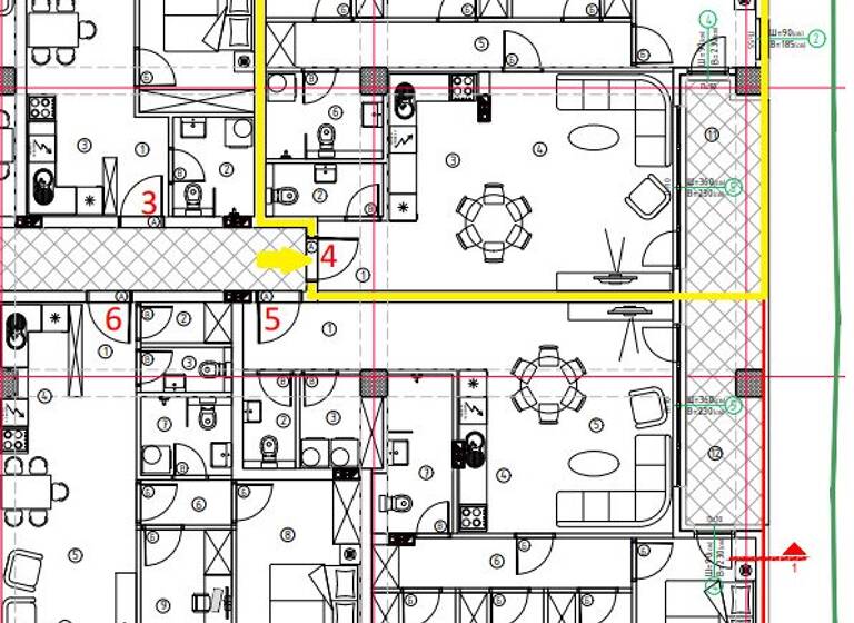 Wohnung zum Kauf 321.780 € 5 Zimmer 95,9 m²<br/>Wohnfläche 5.<br/>Geschoss Skopje 1000