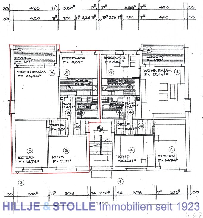 Wohnung zum Kauf 179.900 € 3 Zimmer 79,1 m²<br/>Wohnfläche Hundsmühler Höhe Oldenburg 26131