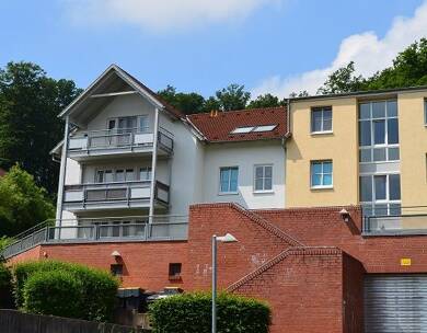Wohnung zur Miete 285 € 1 Zimmer 40,6 m² 2. Geschoss frei ab 01.06.2025 An der Madel 7 Krauthausen Krauthausen 99819