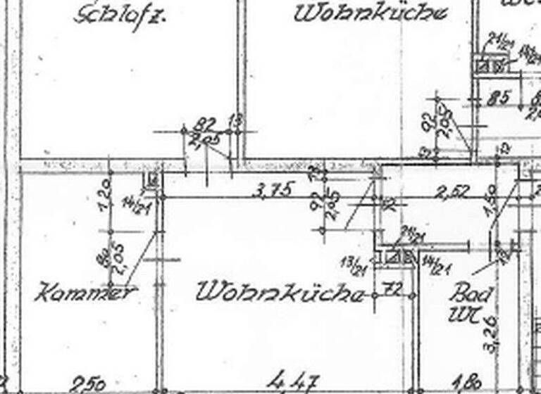 Wohnung zur Miete 460 € 2 Zimmer 58 m² 1. Geschoss Dinnendahlstrasse 40 Tackenberg Oberhausen 46145