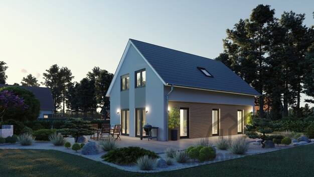 Villa zum Kauf provisionsfrei 417.500 € 5 Zimmer 127 m² 1.000 m² Grundstück frei ab sofort Burghöchstadt Burghaslach / Burghöchstadt 96152