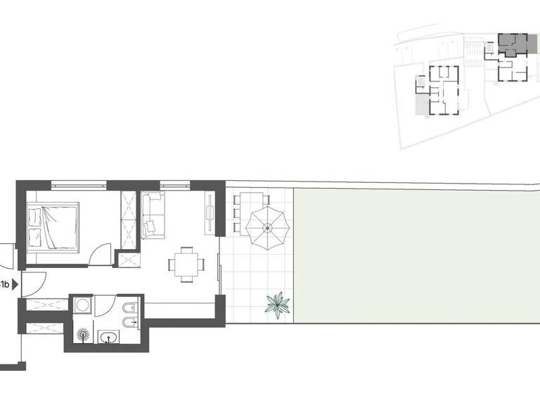 Wohnung zum Kauf 260.000 € 2 Zimmer 38 m² EG frei ab 01.10.2026 Rauterweg 1 Rasen-Antholz 39030