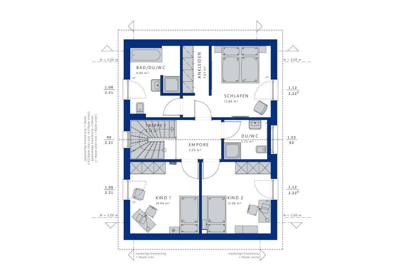 Einfamilienhaus zum Kauf 498.661 € 5 Zimmer 142 m²<br/>Wohnfläche 1.800 m²<br/>Grundstück Schwallungen Schwallungen 98590