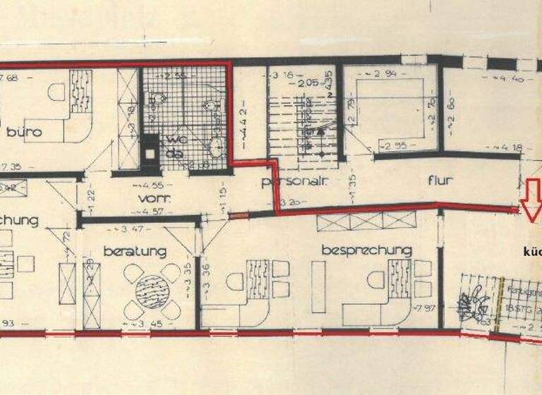 Bürofläche zur Miete 5,83 € 3 Zimmer Bad Mergentheim 97980