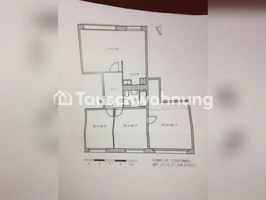 Wohnung zur Miete Tauschwohnung 426 € 4 Zimmer 70,9 m² 7. Geschoss Kreuzberg Berlin 10249