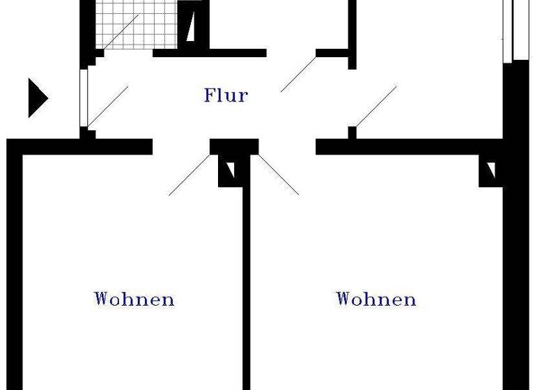 Wohnung zur Miete 342 € 3 Zimmer 60 m² 2. Geschoss frei ab sofort Bahnhofstr. 57 Barby 39249