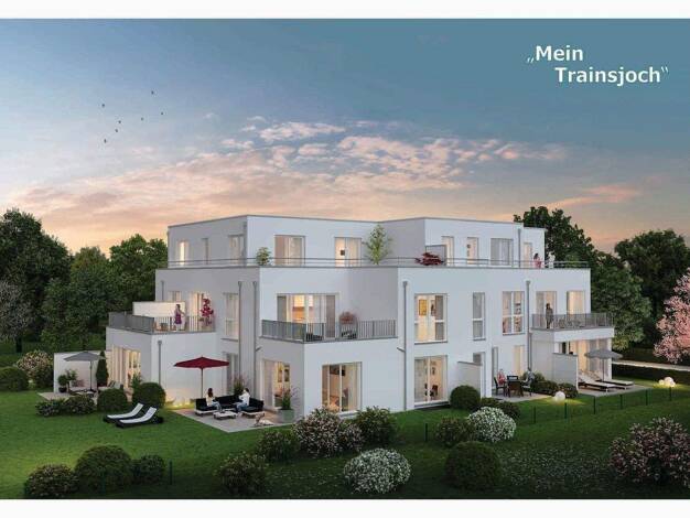 Terrassenwohnung zum Kauf - Neubau provisionsfrei 758.100 € 3 Zimmer 72,9 m² 1. Geschoss Trainsjochstraße 6 Berg am Laim München 81825