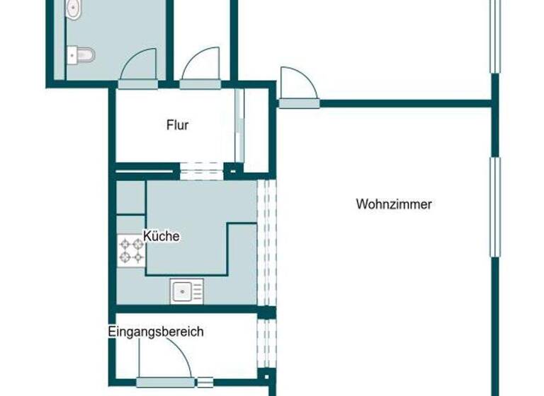 Wohnung zum Kauf 179.000 € 2 Zimmer 57,2 m² EG Opladen Leverkusen 51379
