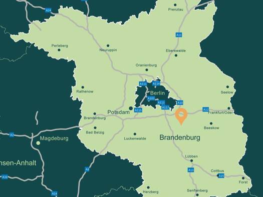 Grundstück zum Kauf 145.000 € 1.248 m² Grundstück Storkower Straße 12 Kolberg Heidesee 15754