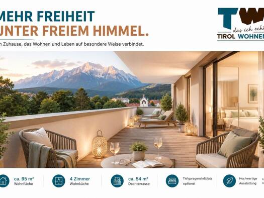 Penthouse zum Kauf 687.000 € 89 m² Telfs 6410