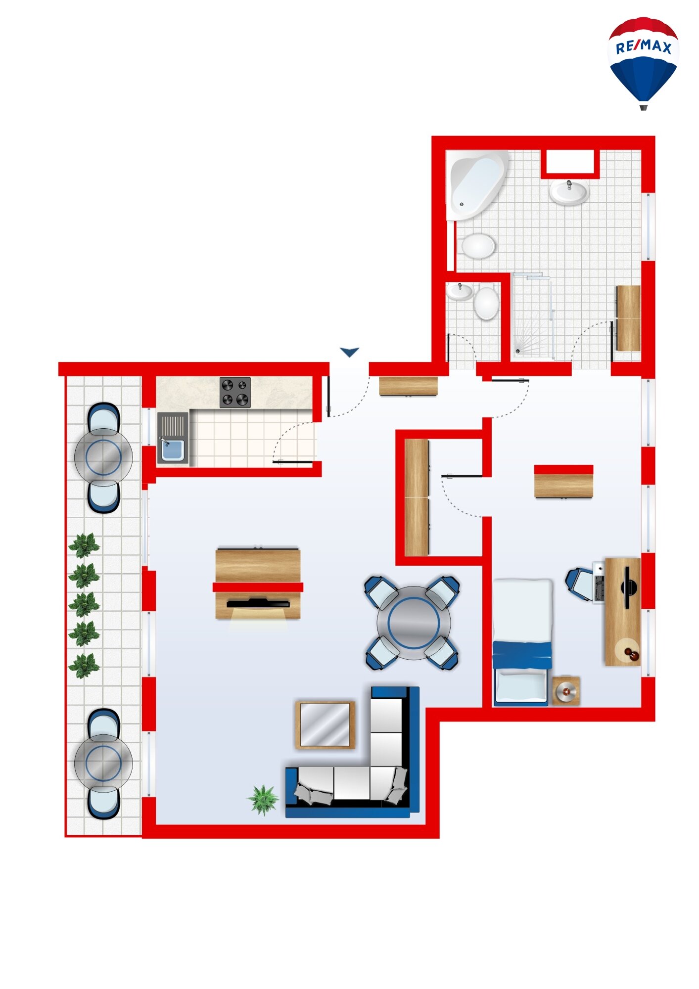 Bürogebäude zur Miete 980 € 114,5 m²<br/>Bürofläche Neustadt - Ost Neustadt 67434