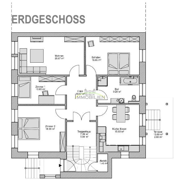 Wohnung zur Miete 1.247 € 4 Zimmer 146,7 m²<br/>Wohnfläche 01.01.2025<br/>Verfügbarkeit Zeitzer Straße 27 Nordvorstadt Altenburg 04600