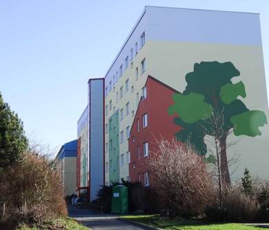 Wohnung zur Miete 376 € 3 Zimmer 67 m² 5 Geschosse frei ab sofort Straubeweg 10 Zschopau Zschopau 09405