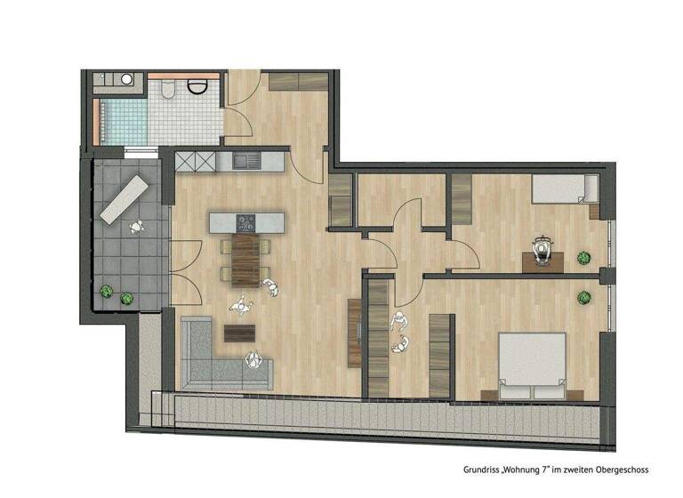 Wohnung zum Kauf provisionsfrei 424.000 € 3 Zimmer 93,2 m² 2. Geschoss Mühlenstraße 5 Drensteinfurt 48317