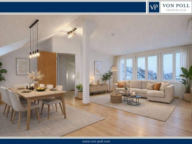 Maisonette zum Kauf 640.000 € 4 Zimmer 103,8 m² 4. Geschoss Bornheim Frankfurt am Main 60385