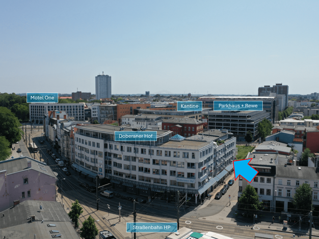 Bürofläche zur Miete 3.000 € 278,6 m² Bürofläche Stampfmüllerstraße 41-42 Kröpeliner Tor-Vorstadt Rostock 18057