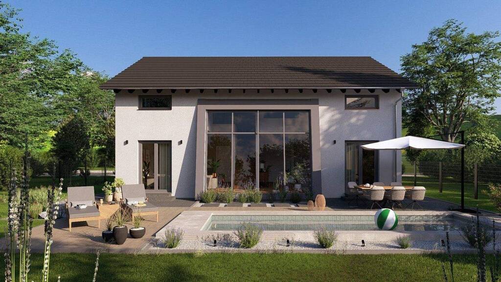 Einfamilienhaus zum Kauf 404.990 € 5 Zimmer 186,8 m² 352,5 m² Grundstück Würmersheim Durmersheim 76448