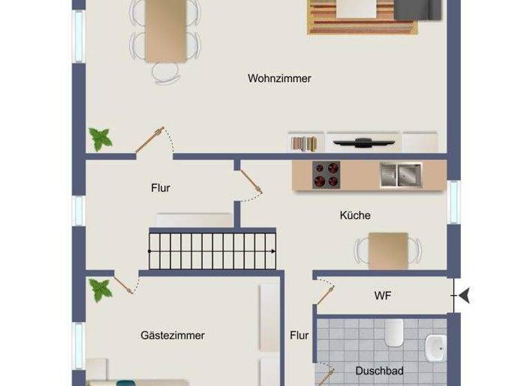 Einfamilienhaus zum Kauf 198.000 € 6 Zimmer 120 m² 949 m² Grundstück Röllbach 63934
