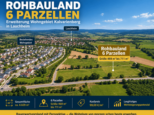 Grundstück zum Kauf 4.029 m² Grundstück Röttingen Lauchheim 73466