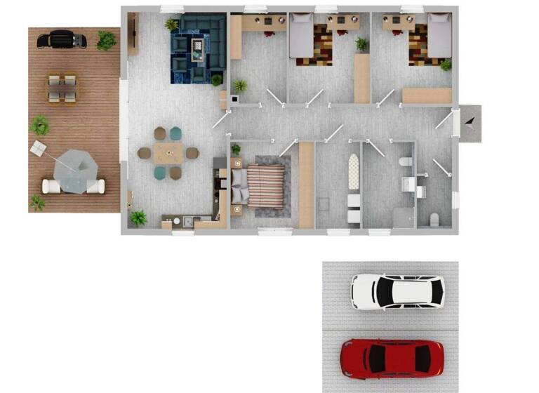 Bungalow zum Kauf provisionsfrei 374.000 € 5 Zimmer 117 m² 816 m² Grundstück Dahlem 53949