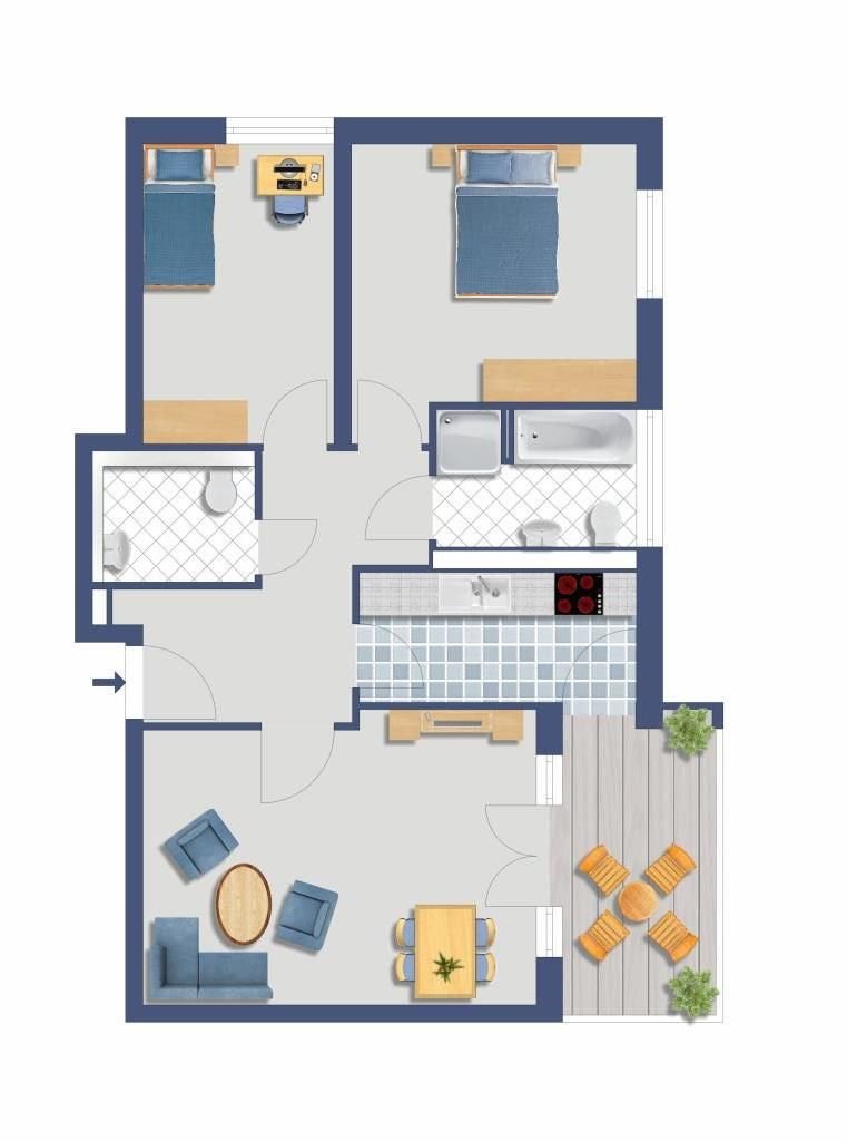 Wohnung zum Kauf provisionsfrei 369.000 € 3 Zimmer 81 m²<br/>Wohnfläche 1.<br/>Geschoss Bürgermeister-Alexander-Straße 10 Gonsenheim Mainz 55122