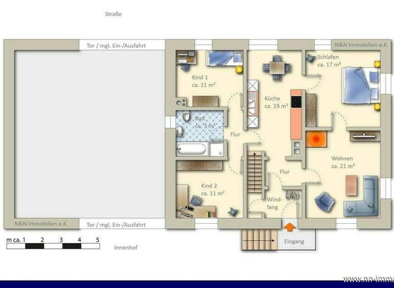 Mehrfamilienhaus zum Kauf 1.190.000 € 7 Zimmer 192 m² 1.938 m² Grundstück Oberrimsingen Breisach 79206