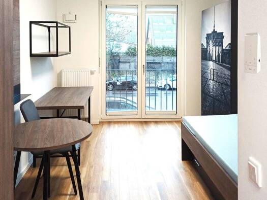 Studio zur Miete 640 € 1 Zimmer 20,3 m² 1. Geschoss Rennbahnstraße 83 Weißensee Pankow 13086