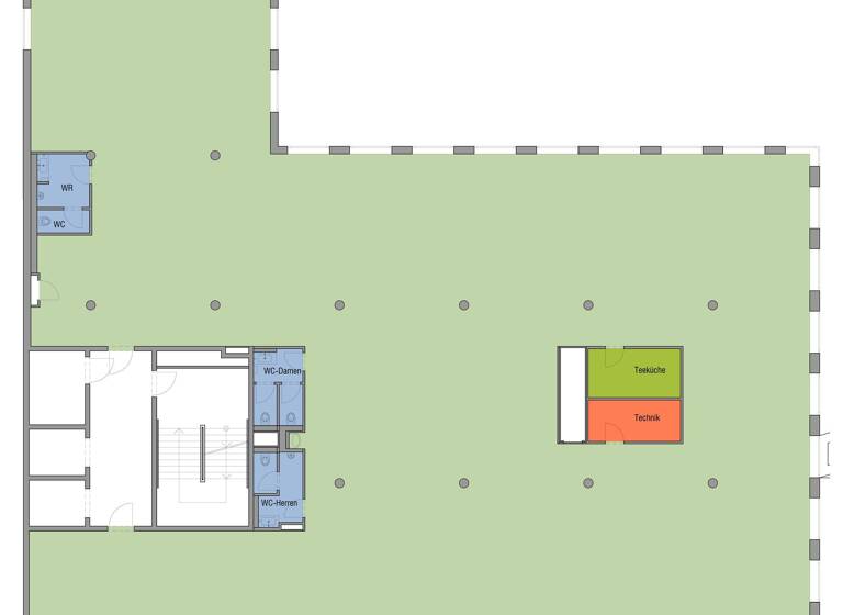 Bürofläche zur Miete 16,50 € 723,2 m² Bürofläche Wien 1020