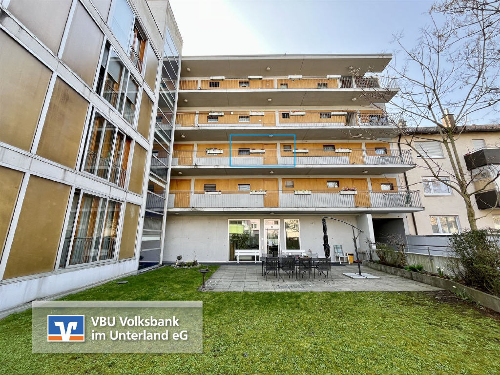 Wohnung zum Kauf 139.000 € 2 Zimmer 41,7 m²<br/>Wohnfläche 2.<br/>Geschoss Innenstadt Heilbronn 74072