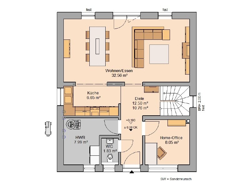 Einfamilienhaus zum Kauf provisionsfrei 464.900 € 5 Zimmer 122 m²<br/>Wohnfläche 650 m²<br/>Grundstück Barleben Barleben 39179