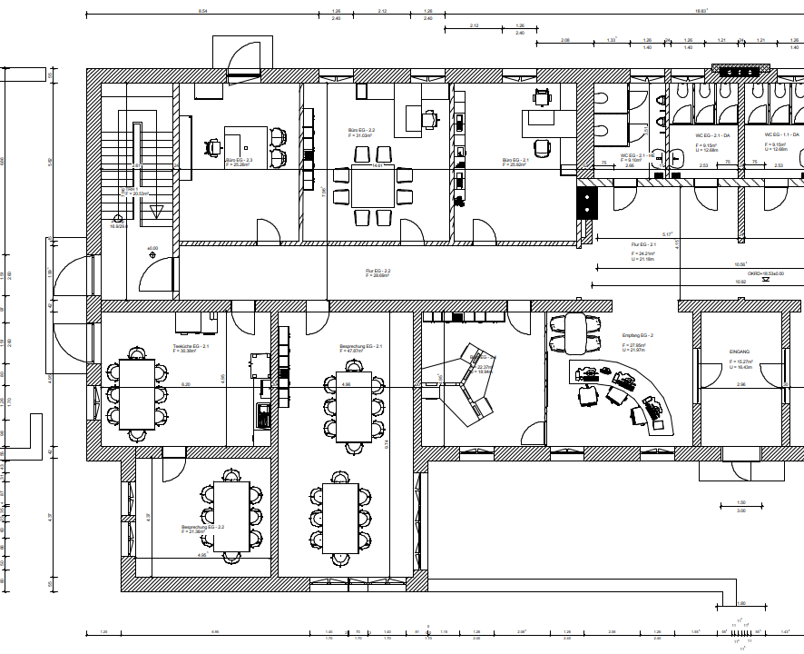 Büro-/Praxisfläche zur Miete provisionsfrei 11,90 € 8 Zimmer 311 m²<br/>Bürofläche Kitzingen Kitzingen 97318