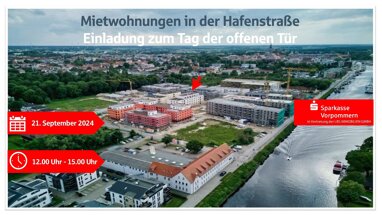 Wohnung zur Miete 1.131,59 € 4 Zimmer 87,7 m² 1. Geschoss frei ab sofort Nördliche Mühlenvorstadt Greifswald 17489