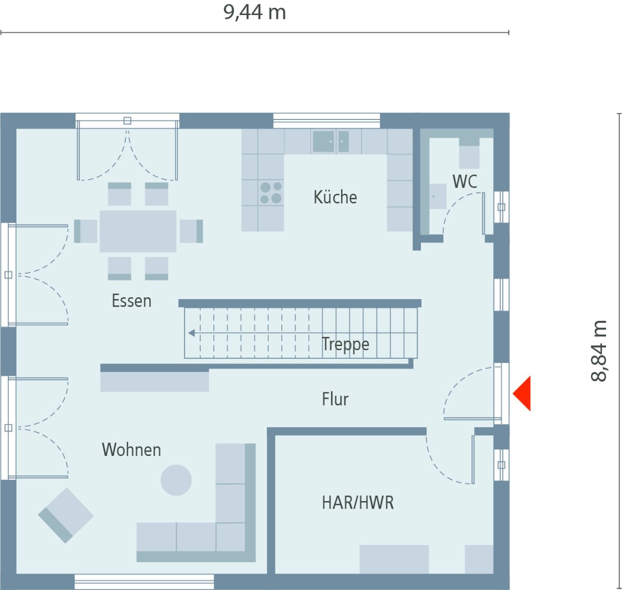 Einfamilienhaus zum Kauf 469.000 € 4 Zimmer 135,3 m²<br/>Wohnfläche 500 m²<br/>Grundstück Ahrensfelde Ahrensfelde 16356