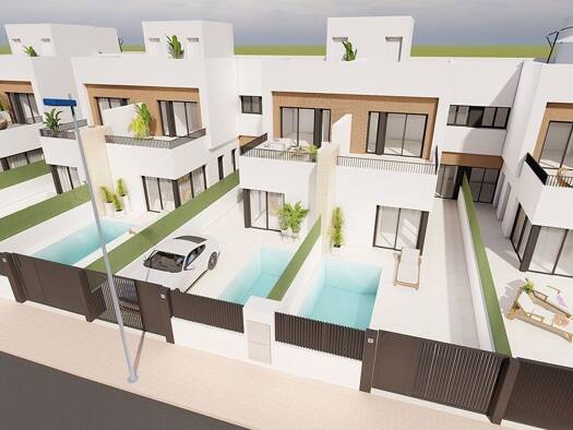 Reihenmittelhaus zum Kauf - Erstbezug provisionsfrei 369.900 € 4 Zimmer 168 m² 126 m² Grundstück Sotillo de la Ribera 30720